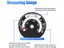 Magnetic Fireplace Stove Thermometer Carousel 15