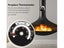 Magnetic Fireplace Stove Thermometer Carousel 18