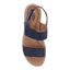 Scholl Nancy sandal with memory cushion footbed - Navy Euro size 39 Carousel 3