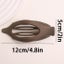 Flat Hair Clip "Maxine" (Brown) Carousel 1
