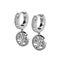 18K White Gold 'Tree of Life' Crystal Earrings "Aspen" Carousel 4