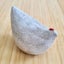 Ceramic chicken rustic sculpture made in NZ Carousel 1