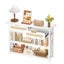 Console Table Rattan Drawers Narrow Entryway Bar Side Sofa White Carousel 8