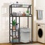 5 Tier Bathroom Storage Rack Over the Toilet Washing Machine Shelves Carousel 10