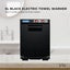 Orku 5L Black Electric Hand Towel Warmer Mini UV Steriliser Cabinet Salon Heater Carousel 2