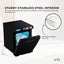 Orku 5L Black Electric Hand Towel Warmer Mini UV Steriliser Cabinet Salon Heater Carousel 4