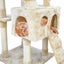 Cat Scratching Post Tree Gym House Condo Furniture Scratcher Tower 2.1M Carousel 4