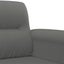 2-seater Sofa Dark Grey 140 Cm Microfibre Fabric Tpkplt Carousel 6
