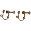 Dark Gold Clip On Screw Earring Component Carousel 2