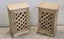 Bedside Cabinet Pair - Mindi Wood - Natural Wax Finish Carousel 2
