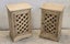 Bedside Cabinet Pair - Mindi Wood - Natural Wax Finish Carousel 3