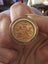 Gold sovereign ring Carousel 1