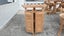 Teak Wood Outdoor Bar Leaner, TABLE ONLY - 100% Teak Carousel 4