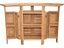 Teak Wood Outdoor Bar Leaner, TABLE ONLY - 100% Teak Carousel 3