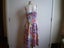 CITY CHIC DESIGNER VINTAGE LOOK ABSTRACT PRINT 3/4 SUMMER DRESS 14/16 Carousel 4