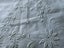 A superb very fine white vintage Linen Tablecloth with immaculate handwork Carousel 5