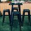 Restaurant Cafe Table Metal Bar Table Snap Deal Carousel 3