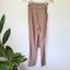 Love Tree Size M Rayon Beige Tie-Waist Pants Carousel 5
