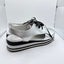 Minx Boutique Silver Platform Lace-Up Shoes - Size 41 Carousel 2