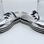 Minx Boutique Silver Platform Lace-Up Shoes - Size 41 Carousel 5