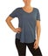 P.J. Salvage Womens Solid Rounded Hem Pajama Sleep T-shirt, NWT Carousel 1