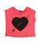 dirty violet Womens Heart With Arrow Graphic T-Shirt, NWT Carousel 1