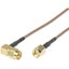 TECHOMAN Antenna Patch Cable with SMA Male to SMA RA Male - 1 Metre Cable. Carousel 2