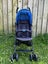 Blue Four Wheel Capped JOLLY JUMPER Baby / Toddler Travel Stroller Carousel 2