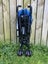 Blue Four Wheel Capped JOLLY JUMPER Baby / Toddler Travel Stroller Carousel 14