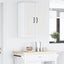 Kitchen Wall Cabinet White 30 X 31 X 80 Cm Engineered Wood Nnalpa Carousel 11