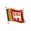 Sri Lanka Flag Lapel Enamel Pin Badge Brooch Carousel 2