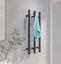 Heated towel rail set 3 vertical concealed GUNMETAL save 66% now $250 set3 Carousel 1
