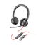 HP Poly Blackwire 8225 Stereo USB-C Headset +USB-C/A Adapter (8X223AA) Carousel 1