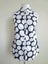 VASSALLI (NZ) *Designer 100% Cotton Navy Orbs Sleeveless Button Blouse Top* 10 Carousel 1