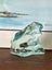 VERY OLD SEA GREEN ANDARA CRYSTAL GLASS (SLAG GLASS) - 385gm Carousel 1