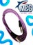 MEG - XLR Cable - 6m Purple Carousel 1