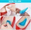 6 Pair Gel Arch Support Insoles Silicone Orthotic Heel Insert Cushion Plantar... Carousel 5