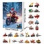 Christmas Advent Calendar with 24 Vehicles Trains Planes Vehicles Carousel 2