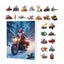 Christmas Advent Calendar with 24 Vehicles Trains Planes Vehicles Carousel 5