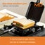 NNETM Non-Stick Double-Sided Sandwich & Omelette Maker Carousel 6