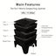 NNETM Worm Composting Bin 3-Tier Waste Converter Carousel 4