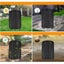 NNEOBA Waterproof Kettle BBQ Cover Black Carousel 6