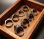 (8X Statement Rings) Men's Adjustable Rings Hip Hop Jewellery RSS49QS-15 Carousel 6