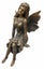 Sandy Fairy Handcrafted Polyresin Bronze Statue Figurine 30cmH Carousel 1