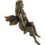 Sandy Fairy Handcrafted Polyresin Bronze Statue Figurine 30cmH Carousel 2