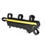 NNEOBA 2.4L Water-Resistant Triangle Frame Bag Crossbeam Pouch Yellow Carousel 1