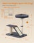 Cat Tree Tower 63cm with Scratching Post & Bed - Dark Grey Carousel 3