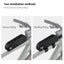 NNEOBA Aerodynamic Bicycle Top Tube Bag Zip Frame Balck Carousel 4