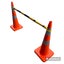 Traffic Control Bundle: 10 x 900mm Orange Traffic Cones + 5 Barrier Arms Carousel 2