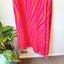 Shein Size XL Pink and Orange Patterned Midi Dress Carousel 3